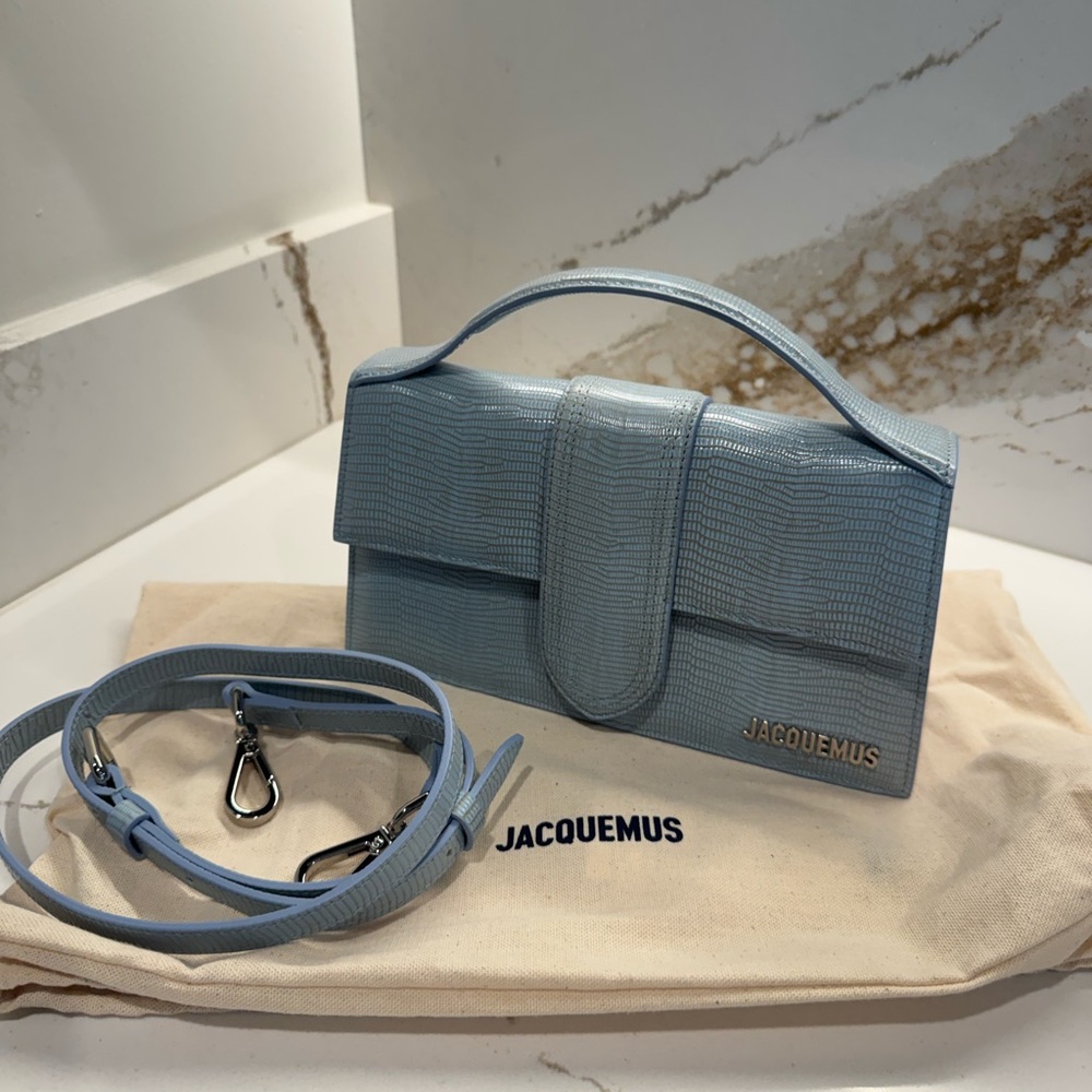 Jacquemus Sky Blue Crossbody Bag